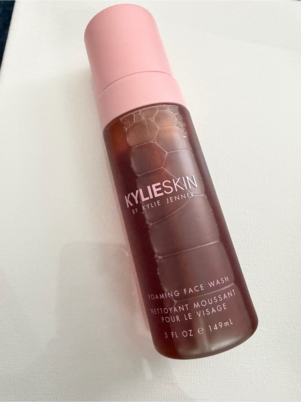 Kylie Cosmetics Foaming Face Wash - Pink & Brown Bottle